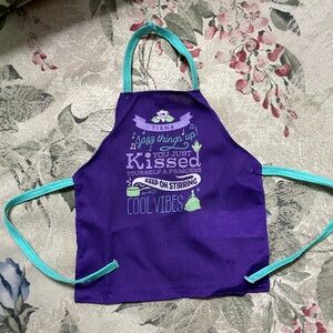 Disney ILY 4Ever Purple Tiana Inspired Apron Accessory